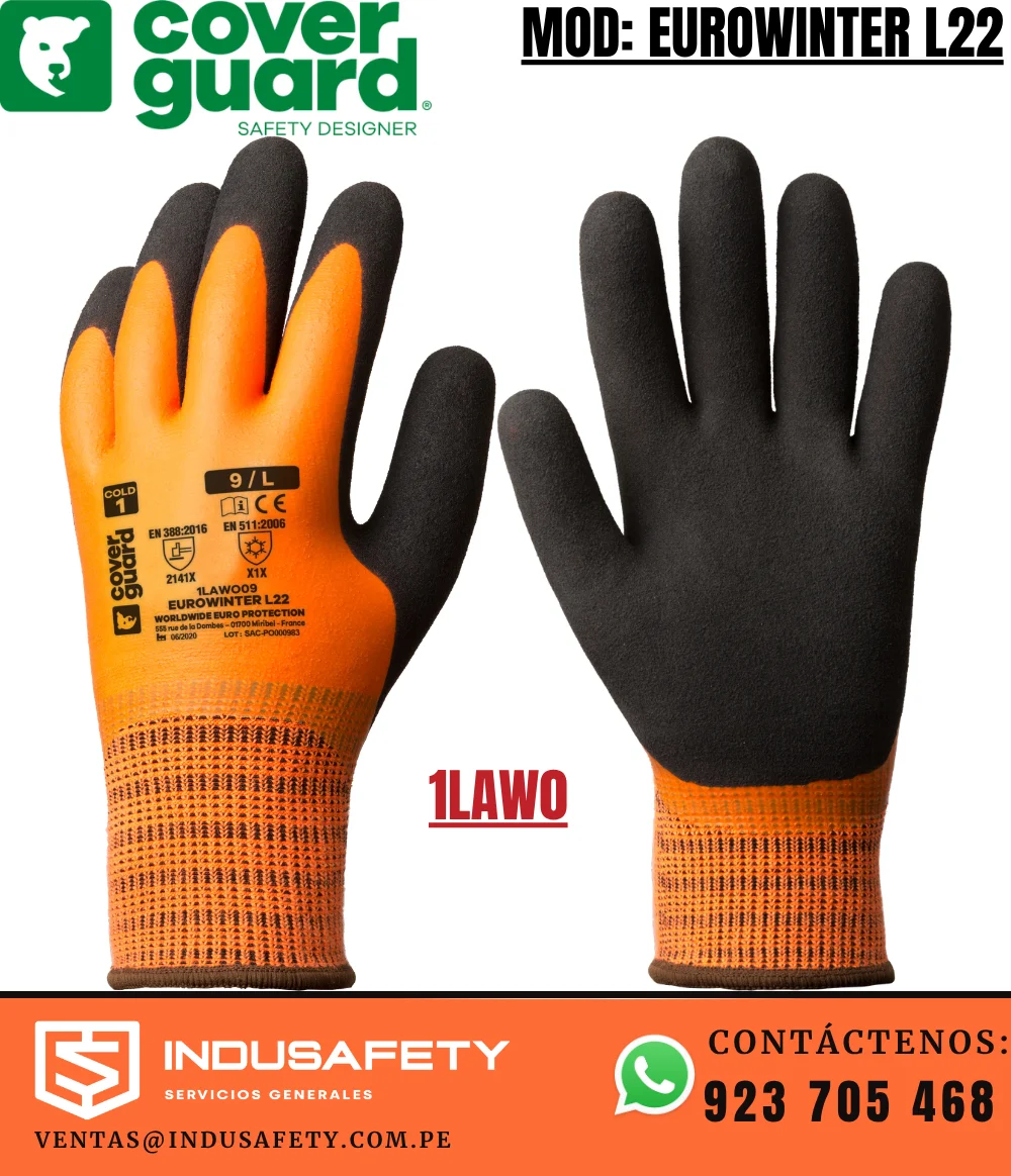 Guante Térmico Impermeable EUROWINTER L22 Coverguard