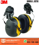 Orejera 3M Peltor X2P3E para casco NRR 24 dB