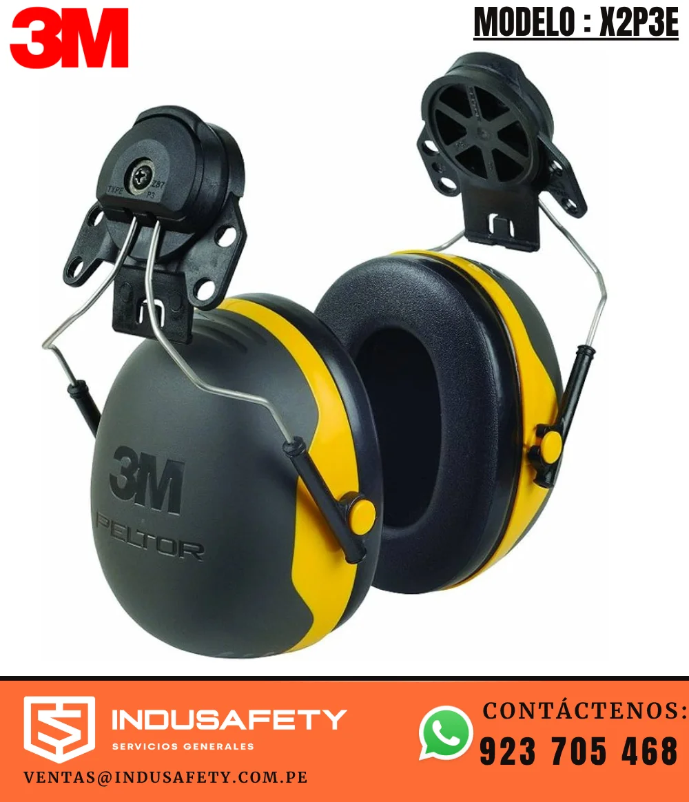 Orejera 3M Peltor X2P3E para casco NRR 24 dB