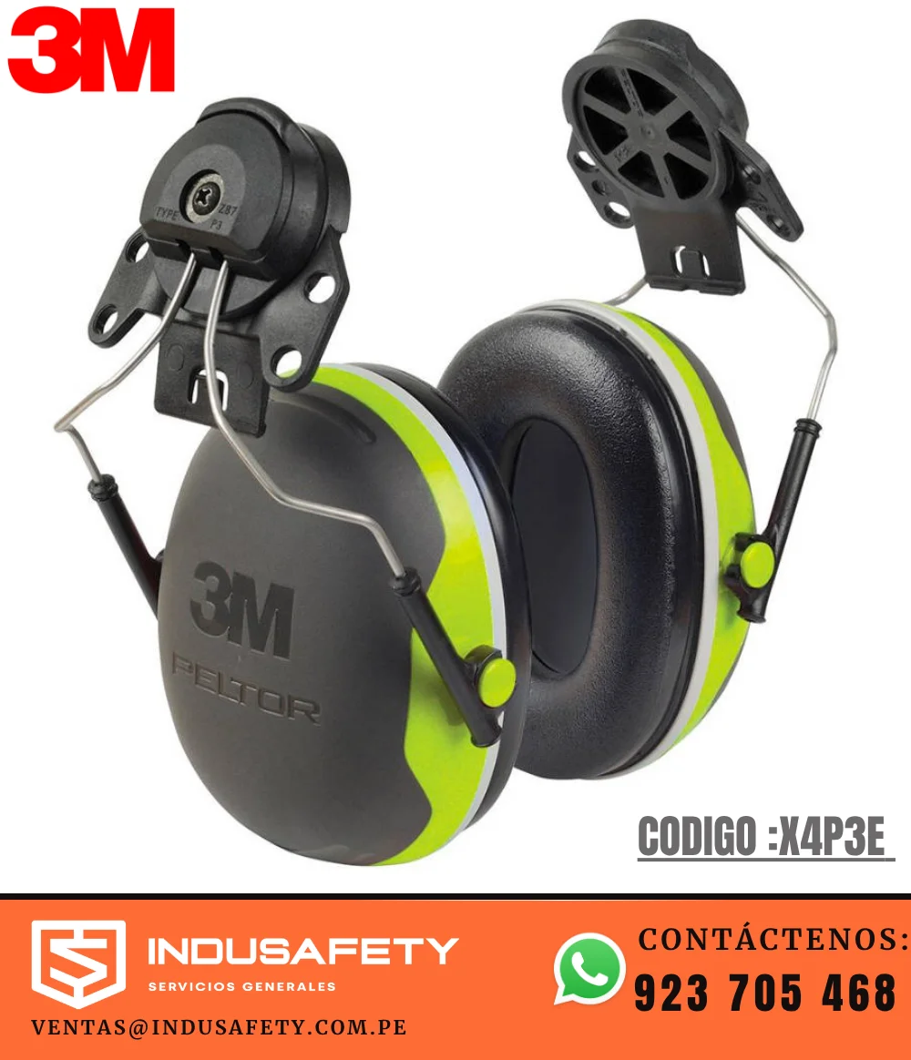 Orejera 3M X4P3E Adaptable al Casco