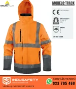 Parka Delta Plus TRACK Naranja Fluo-Gris 8000 mm