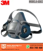 Respirador 3M 6502 media cara de silicona reutilizable