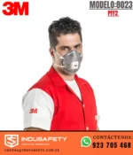 Respirador 3M 8023 PFF2 en uso