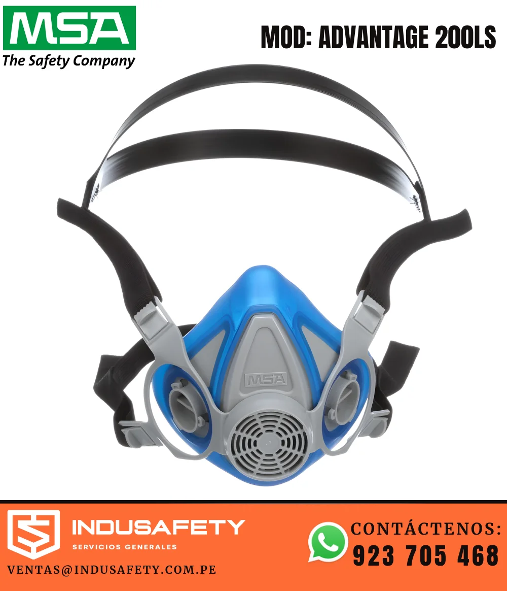 Respirador de Media Cara 815692 MSA Advantage 200LS