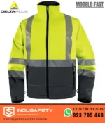 VSoftshell Delta Plus FAST Amarillo Fluo-Gris 8000 mm
