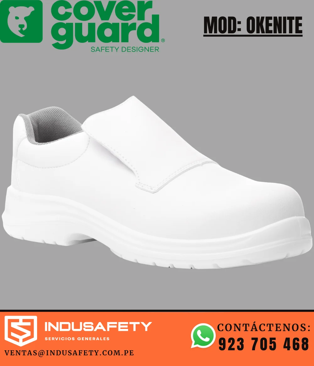 Zapato de Seguridad Blanco Coverguard OKENITE 9OKEL