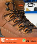 Detalle del Zapato de Seguridad N79-3 Búfalo EINS con cordones y acabado reforzado