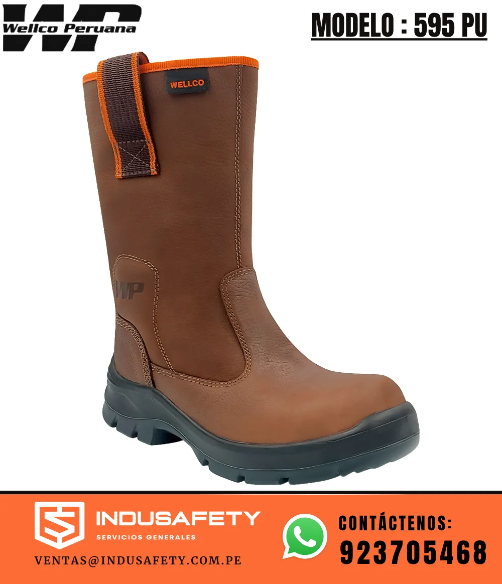 Bota Campera Wellco Dieléctrica 595 PU