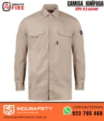 Camisa Ignífuga Beige 8.2 cal/cm² Absolute Fire