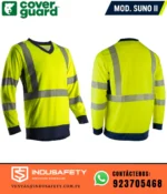 Camiseta Coverguard SUNO II de Alta Visibilidad 5SUN16R