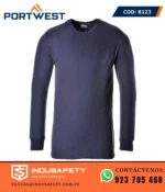 Camiseta Térmica Portwest B123 de Manga Larga color azul marino
