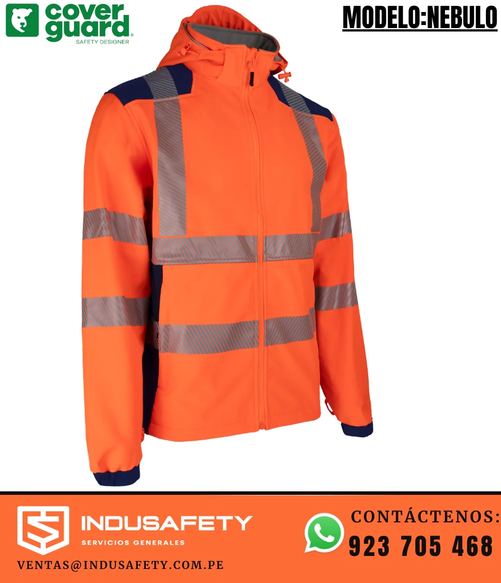 Casaca Coverguard NEBULO Softshell Alta Visibilidad