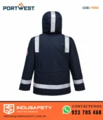 Casaca ignífuga Portwest FR59 espalda azul marino antiestática