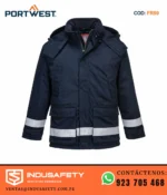 Casaca ignífuga Portwest FR59 azul marino antiestática