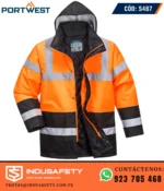 Casaca Térmica para Mina Portwest S467 de alta visibilidad