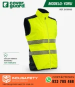 Chaleco Coverguard YORU 5YOR160 alta visibilidad térmico reversible