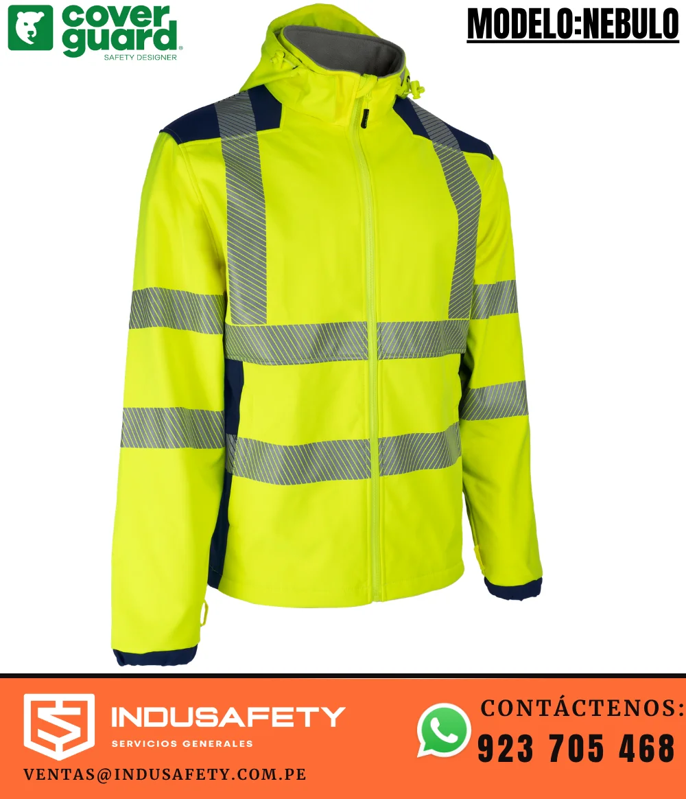 Chaqueta Coverguard NEBULO Softshell Alta Visibilidad