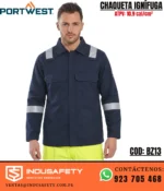 Chaqueta Ignífuga Portwest BZ13 en uso