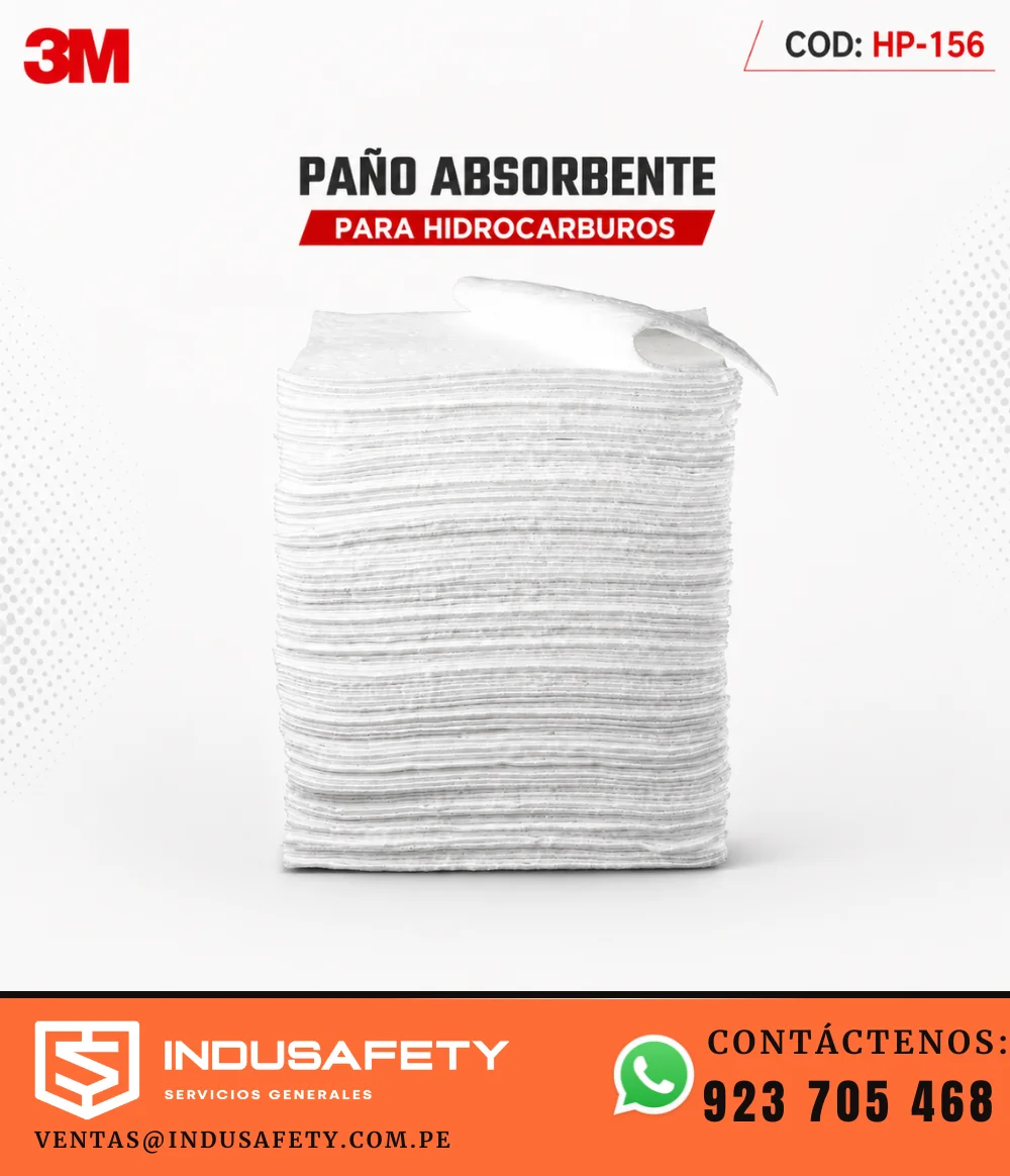 Paño absorbente para hidrocarburos 3M HP-156
