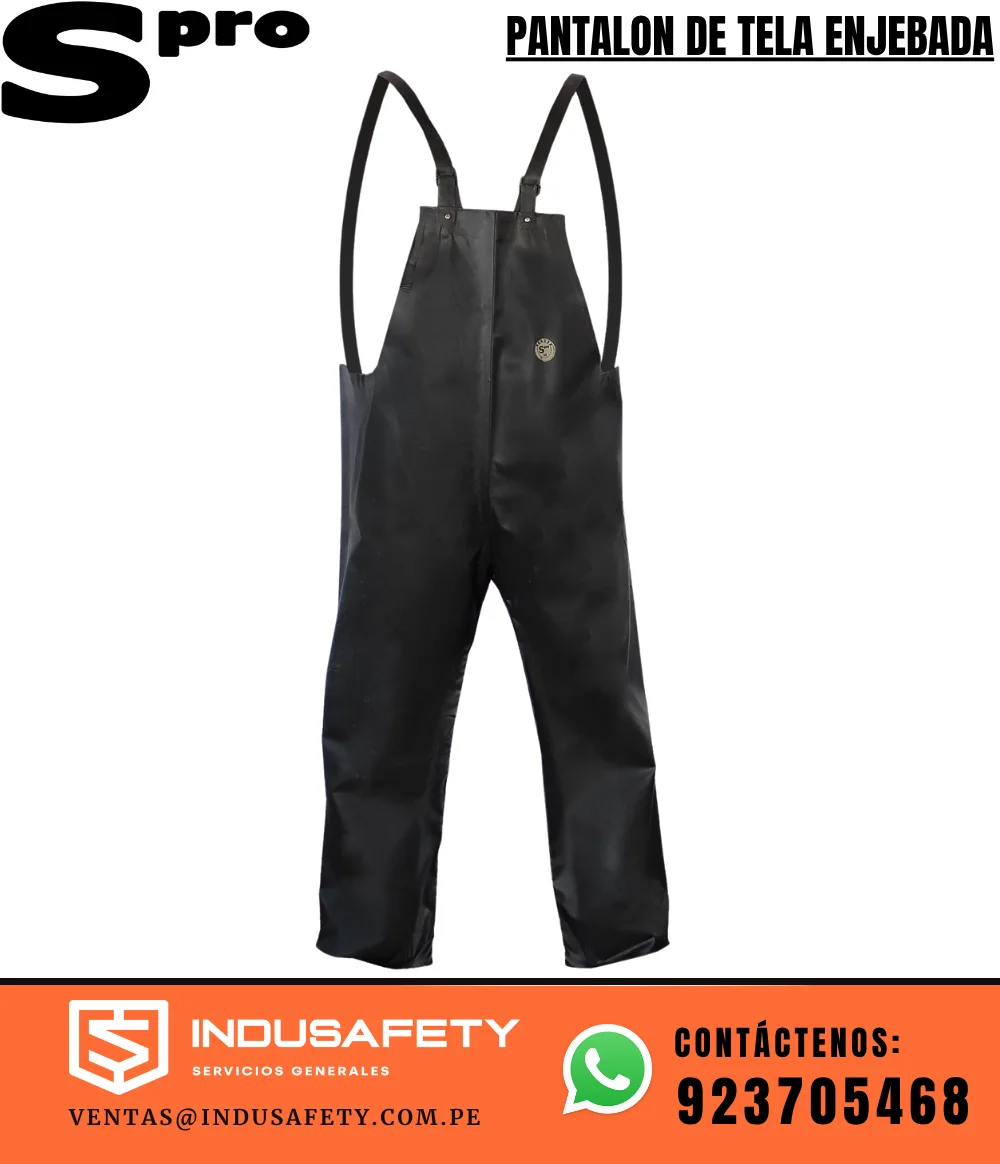 Pantalón de Tela Enjebada Negro SPRO 02120046