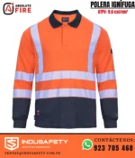 Polo Ignífugo con Cinta Reflectiva Absolute Fire