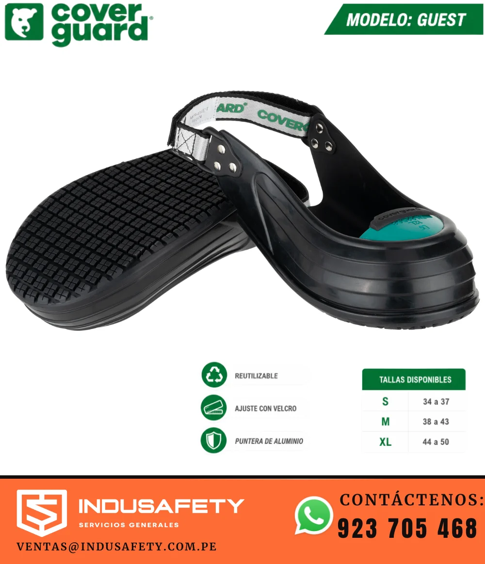 Puntera de Seguridad para Visitas Coverguard Guest 9GUE010