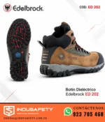 Botín dieléctrico Edelbrock ED 202 vista de suela antideslizante