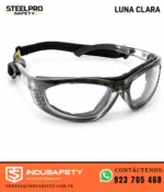 Lentes Turbine Steelpro claros antiempañantes