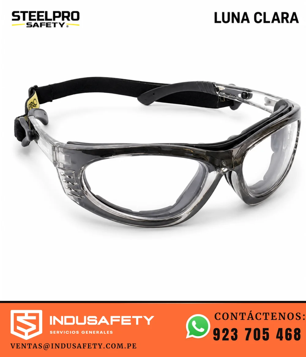 Lentes Turbine Steelpro claros antiempañantes