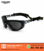 Lentes Turbine Steelpro oscuros con tratamiento antiempañante