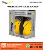 Orejeras adaptables al casco Segpro PAACSP-27DB en empaque