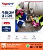 Protector de dedos para llave de golpe Fingersaver en uso 375 mm