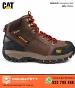 Botín CAT Navigator Mid P90614 impermeable con punta de acero
