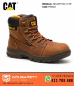 Botín CAT para mujer Resorption CT WP P91392 impermeable con puntera composite