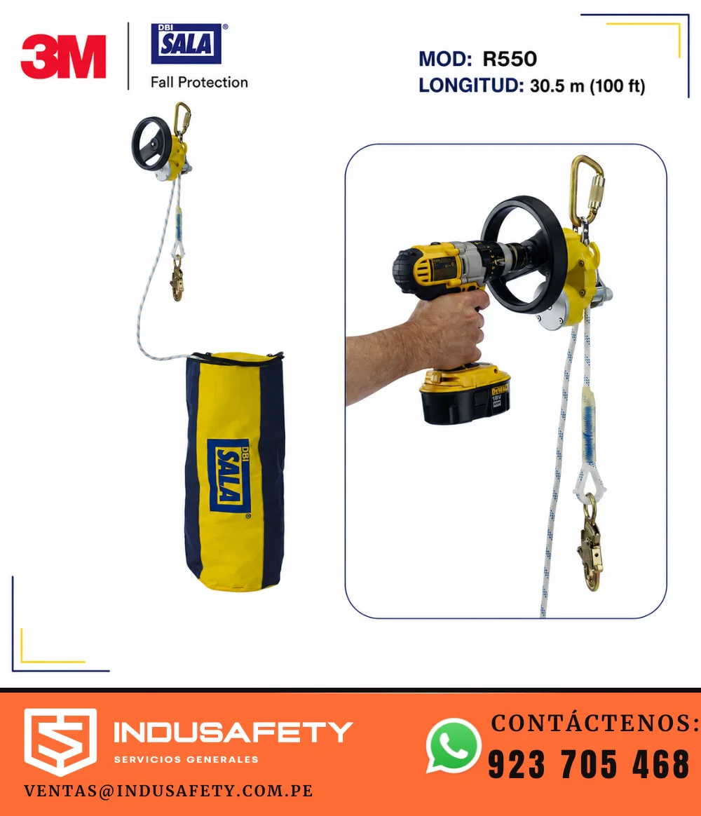 Dispositivo de rescate y descenso R550 Rollgliss 3M