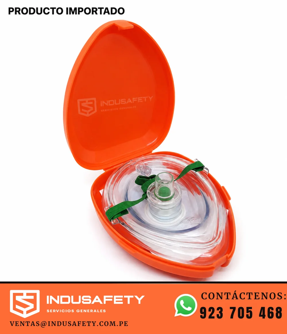 Mascarilla RCP Pocket Mask para reanimación cardiopulmonar
