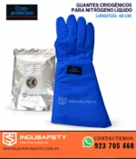 Guantes criogénicos para nitrógeno líquido de 48 cm