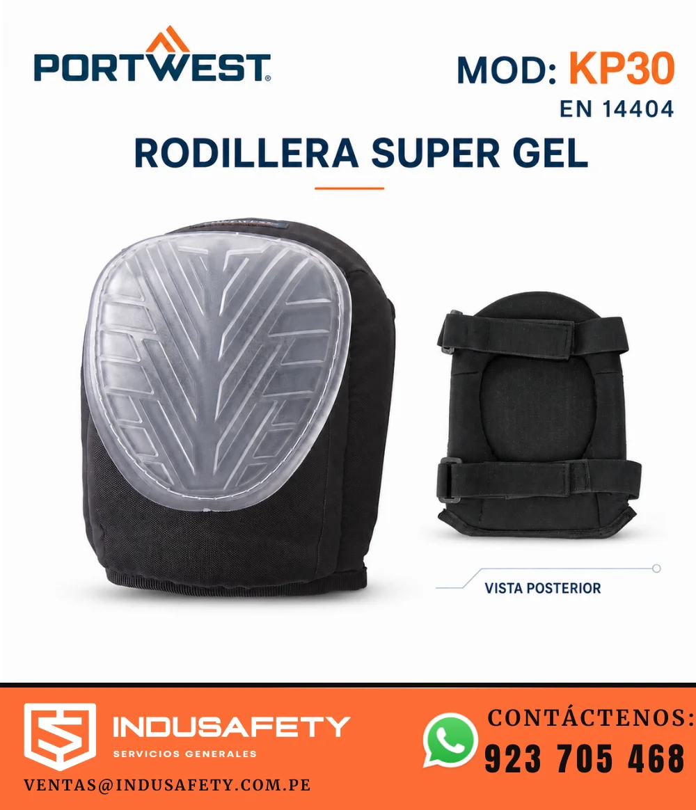 Rodilleras de gel Portwest KP30 para uso industrial
