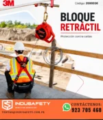 Bloque retráctil 3M 3590036 para protección contra caídas