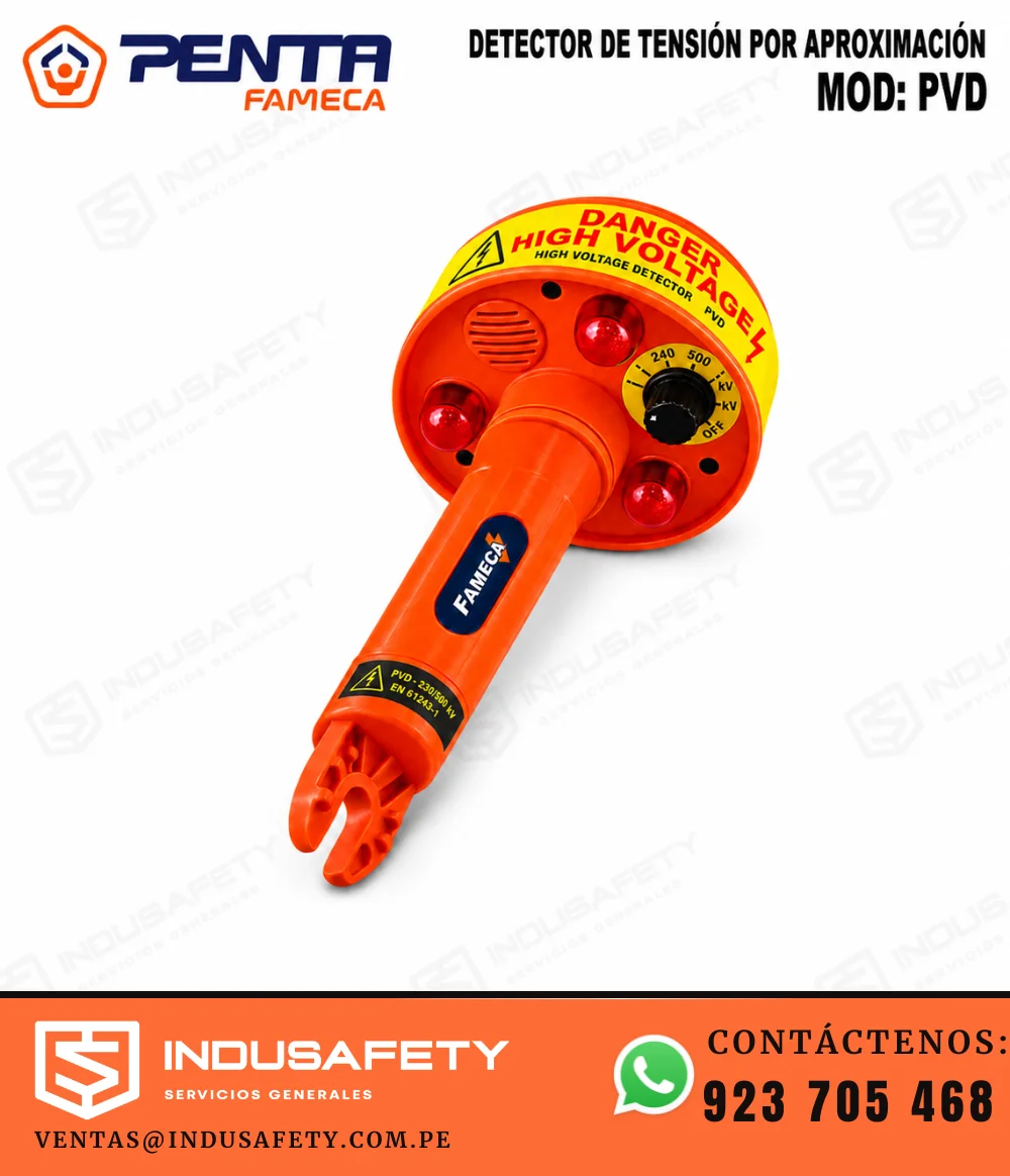 Detector de Tensión por Aproximación PVD Penta Fameca