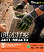 Guantes anti impacto Segpro para construcción en Lima Perú