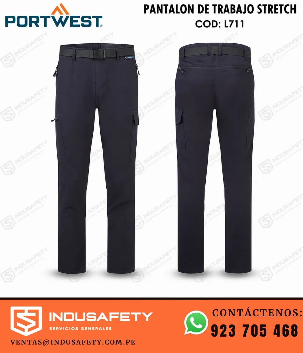 Pantalón Portwest L711 Stretch de Trabajo