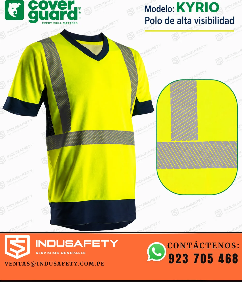 Polo reflectivo de alta visibilidad Coverguard KYRIO 5KYR16R