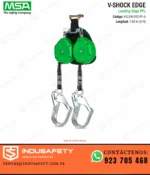 Bloque retráctil doble MSA VSLEW-012-PF-A de 1.8 m