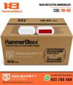 Tachas reflectivas HammerBlocs HB-88 para señalización vial