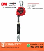 Bloque retráctil 3M Protecta 3590019 de 4.5 m con cable de acero