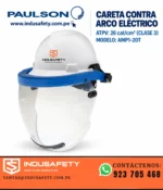 Careta anti arco eléctrico Paulson 26 cal/cm² CAT 3