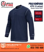 Polo ignífugo de 12 cal/cm2 Absolute Fire CAT 2 en Lima Perú