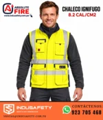 Proveedor de chaleco ignífugo en Lima Perú Absolute Fire 8.2 cal/cm2