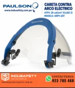 Careta anti arco eléctrico Paulson de 26 cal/cm² CAT 3 en Lima, Perú